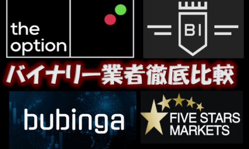 バイナリー業者比較
