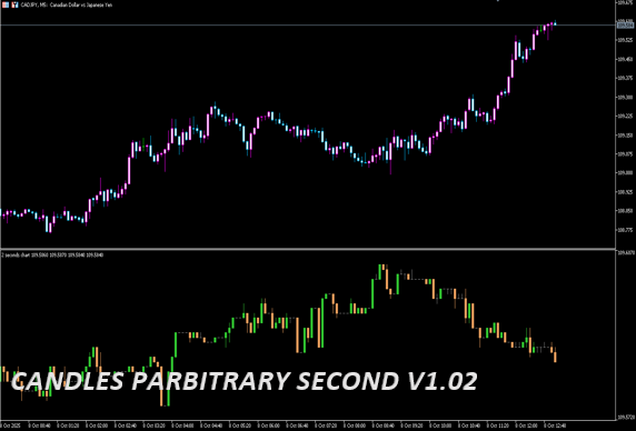 CANDLES PARBITRARY SECOND V1.02